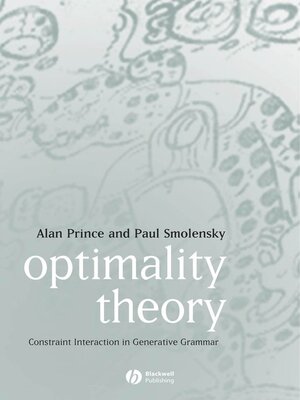 cover image of Optimality Theory